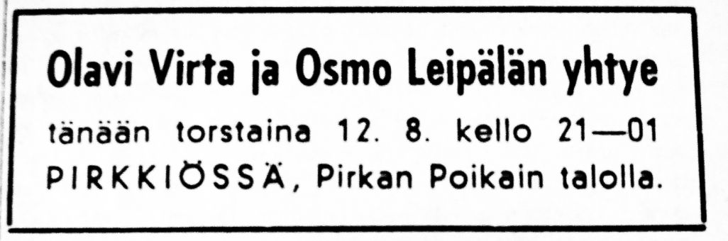 OlaviVirtaOsmoLeipala12081965